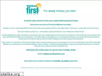 yourholidaysfirst.co.uk