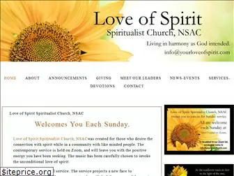 yourloveofspirit.com