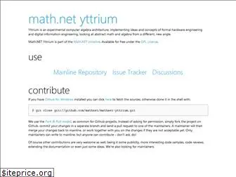 yttrium.mathdotnet.com