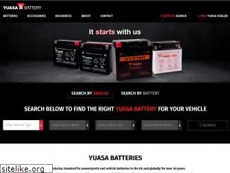 yuasabatteries.com