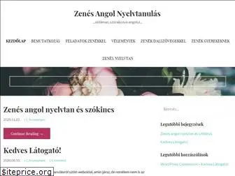 zenesangol.com