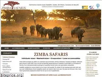 zimbasafaris.com