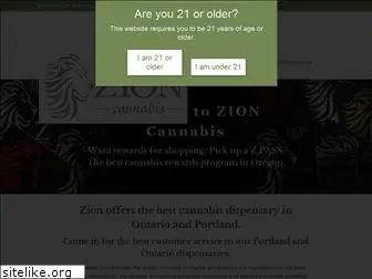 zioncannabis.com