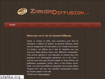 zmanim-diffusion.com